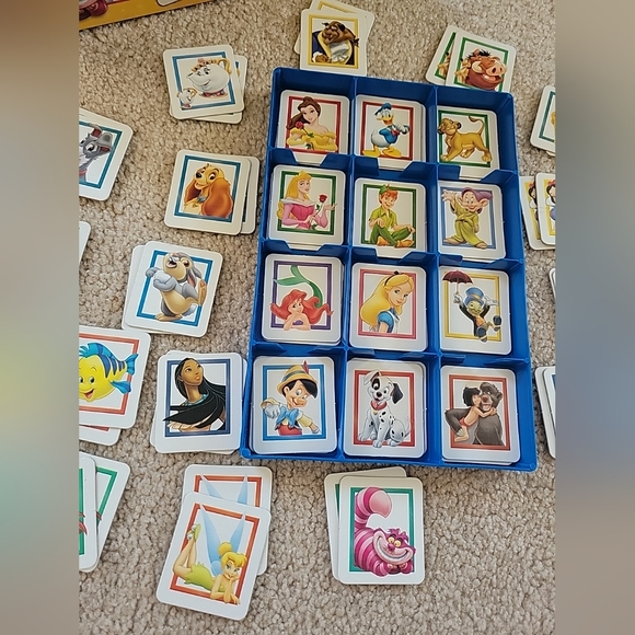 The Disney Edition Memory Matching Game MB Milton Bradley 41020 COMPLETE 2002 - Picture 3 of 14